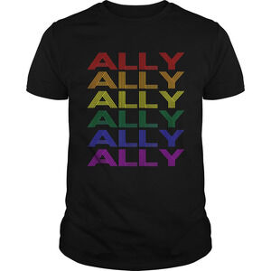 Ally Lgbt Gay Lesbian Pride Shirt